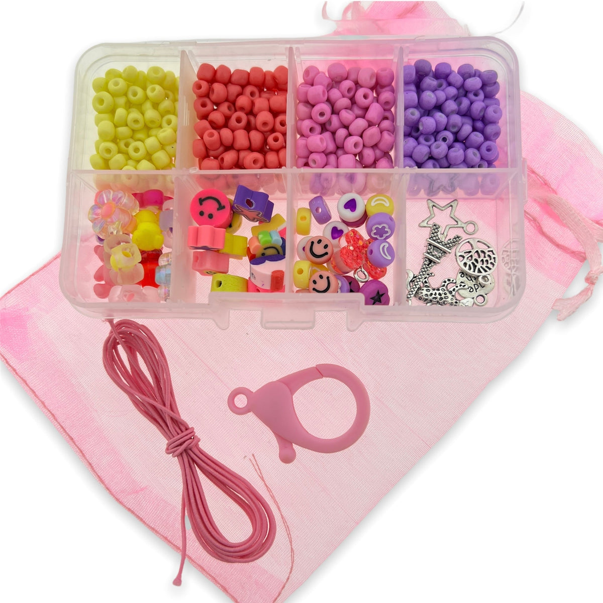 Kinderfeestjes box groot roze-DIY-Kraaltjes van Renate