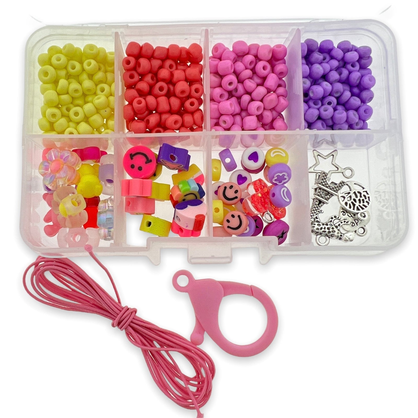 Kinderfeestjes box groot roze-DIY-Kraaltjes van Renate