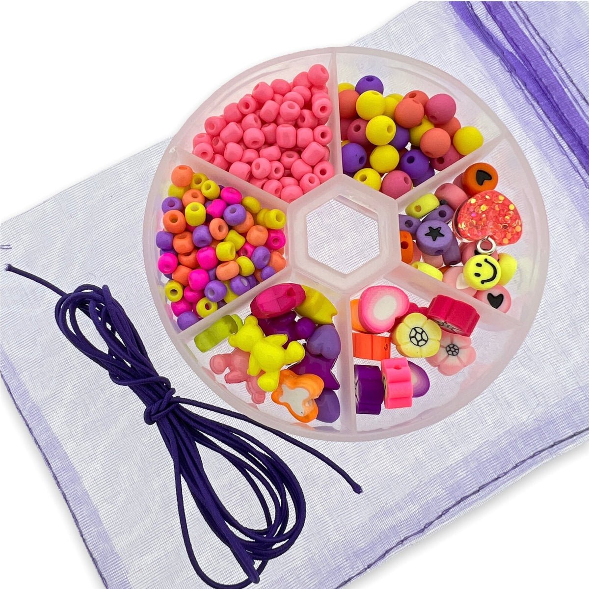 Kinderfeestjes box middel fluor-roze-DIY-Kraaltjes van Renate