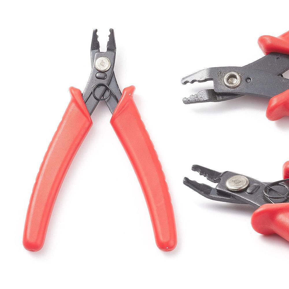 Knijp- en Kniptang Rood 12.8cm - per stuk-Gereedschap-Kraaltjes van Renate