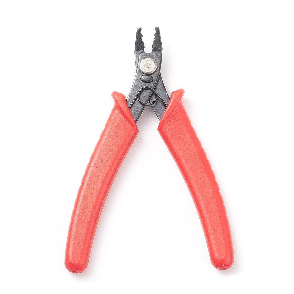 Knijp- en Kniptang Rood 12.8cm - per stuk-Gereedschap-Kraaltjes van Renate