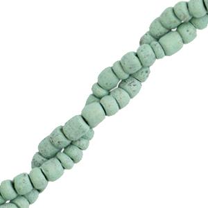 Kokos kralen discs Basil green 4mm - ±50-60 stuks-Kraaltjes van Renate