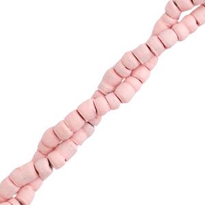 Kokos kralen discs Seashell pink 4mm - ±50-60 stuks-Kraaltjes van Renate