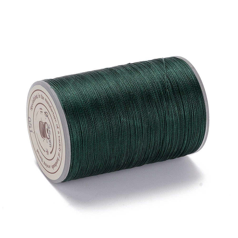 Koord Micro Macramé Donkergroen 0.35mm - per rol (160m)-koord-Kraaltjes van Renate