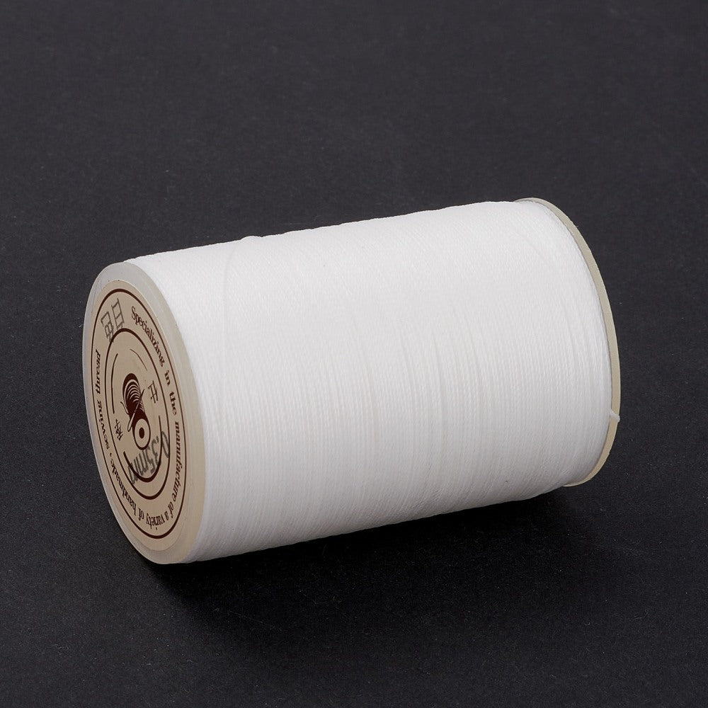 Koord Micro Macramé Gebroken Wit 0.35mm - per rol (160m)-koord-Kraaltjes van Renate