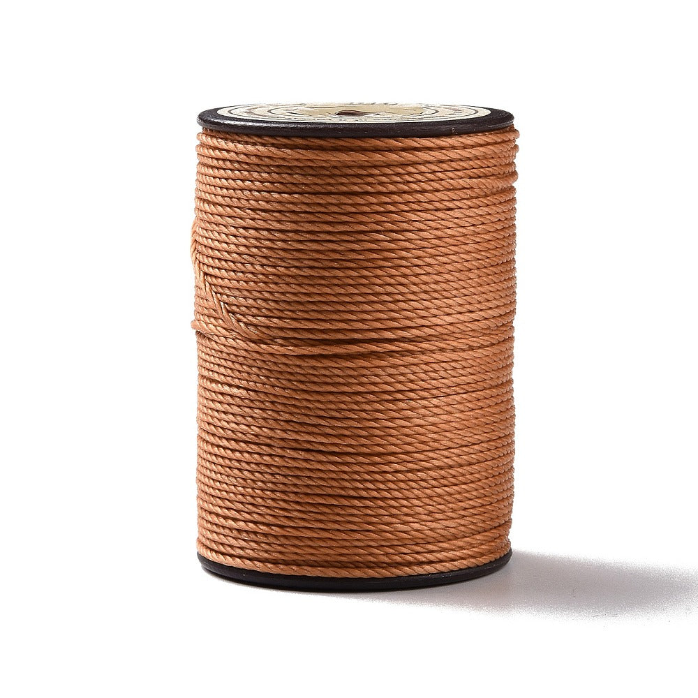 Koord Micro Macramé Karamel 0.8mm - per rol (50m)-koord-Kraaltjes van Renate