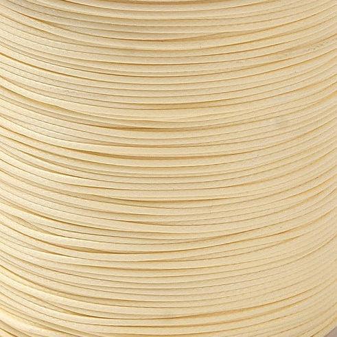 Waxed Koord 0.5mm Beige - per 5 meter-Koord-Kraaltjes van Renate