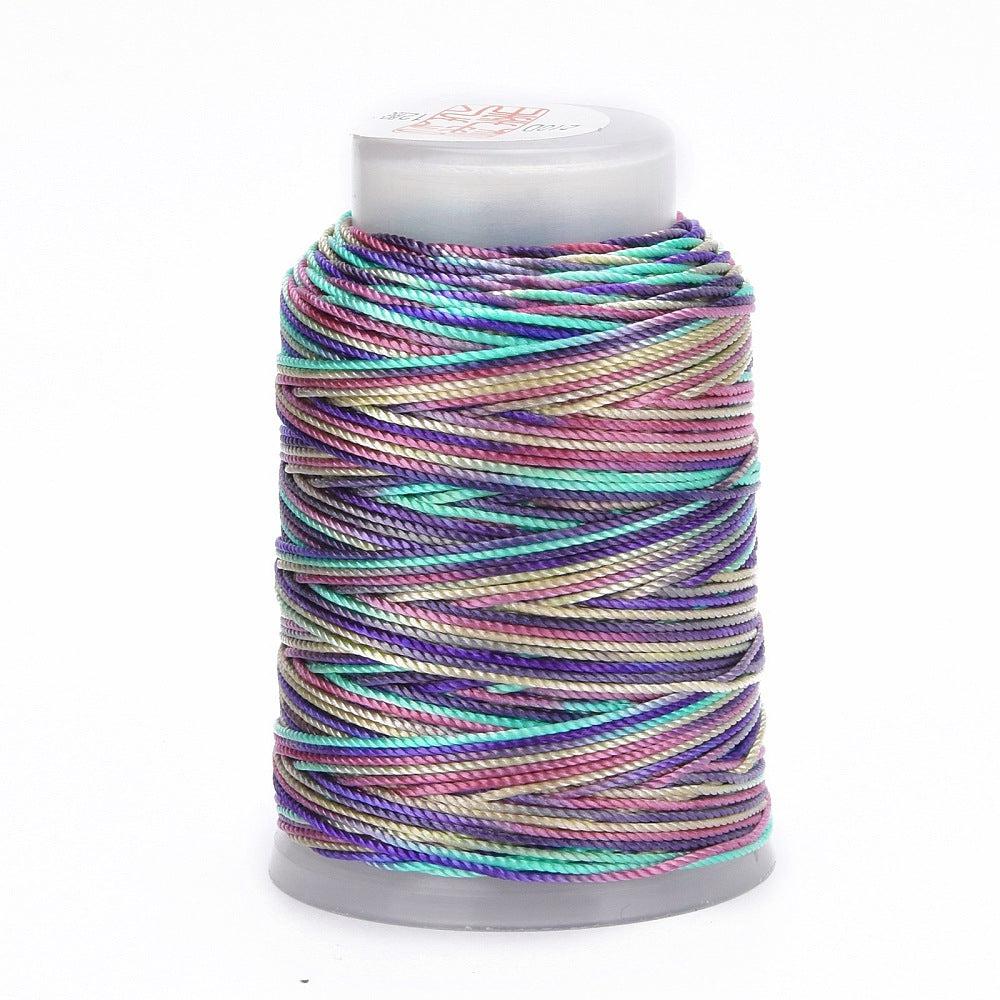 Koord polyester dark 0,4mm - 65 meter (rol)-koord-Kraaltjes van Renate