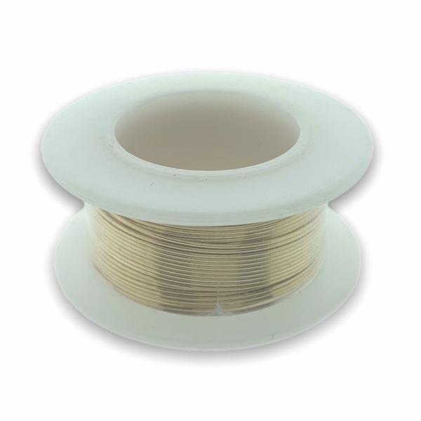 IJzerdraad stevig 0.4mm rosegold - ±10 meter-Kraaltjes van Renate