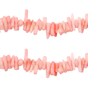 Koraal chips pink 4-18mm- ±40 stuks-Kralen-Kraaltjes van Renate
