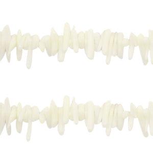 Koraal chips white 3-15mm- ±40 stuks-Kralen-Kraaltjes van Renate