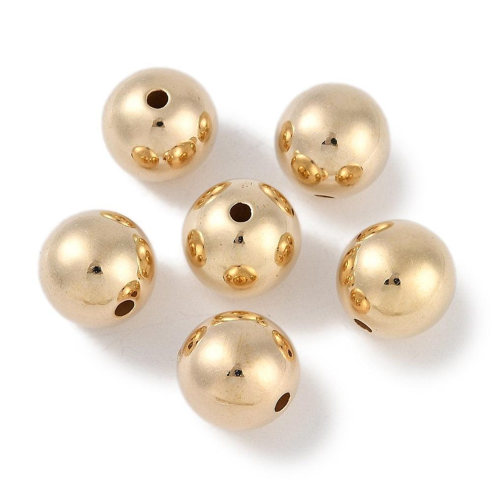 Kraal CCB Plastic 13mm Goud - Per Stuk-Kralen-Kraaltjes van Renate