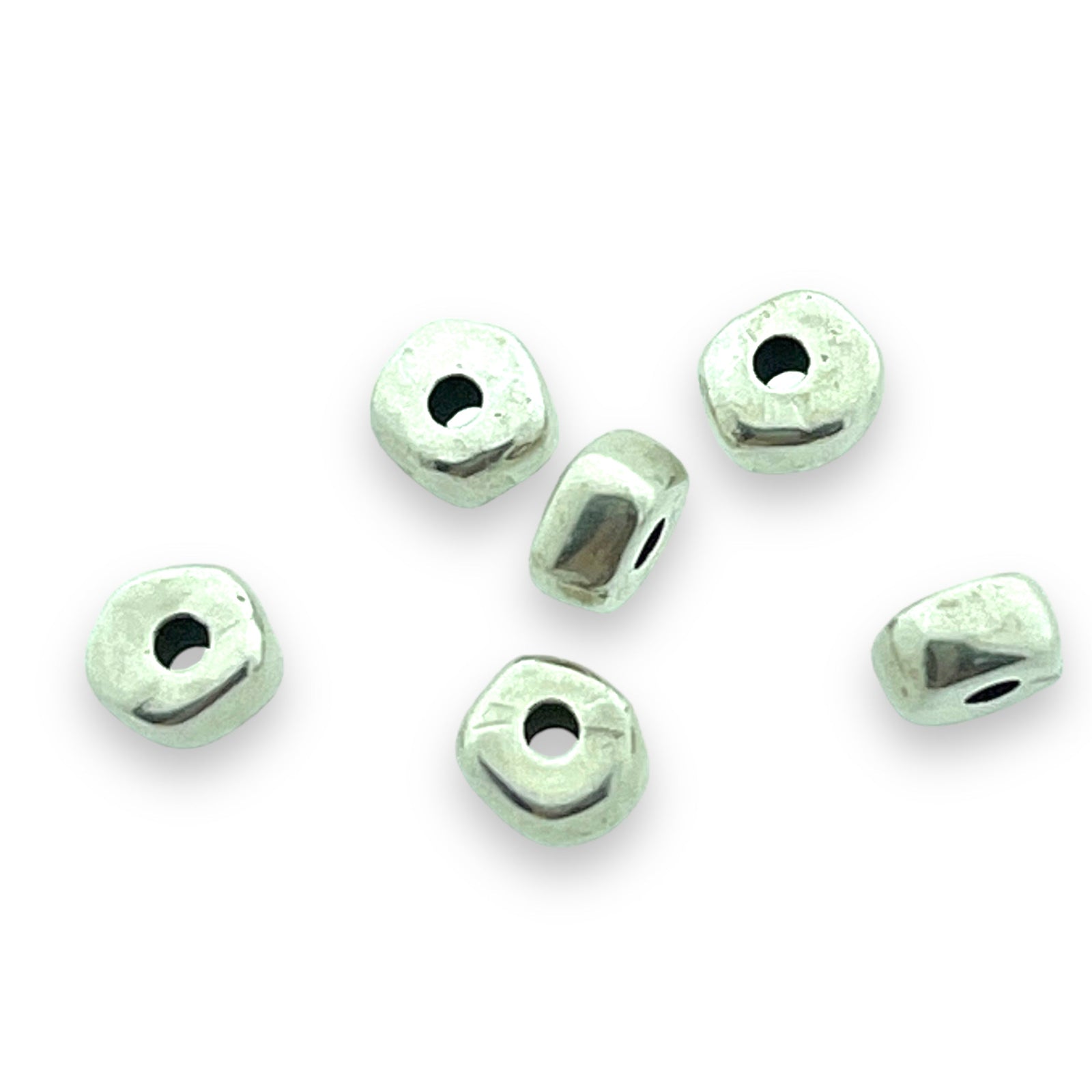 Kraal Disc Zilver DQ - 2,5x5mm-Kraaltjes van Renate