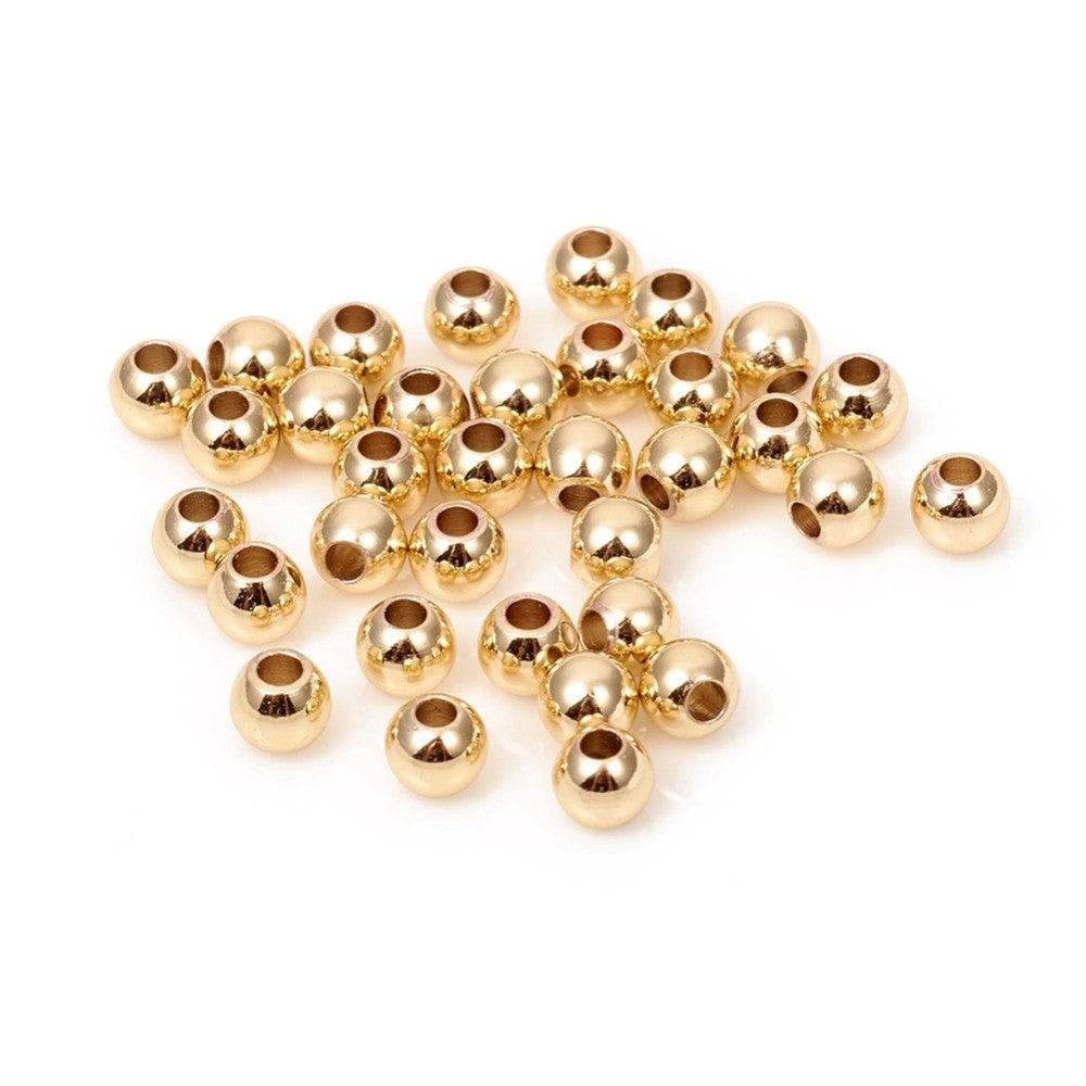 Kraal Ø1,6mm Goud DQ 4x3,5mm-Kralen-Kraaltjes van Renate
