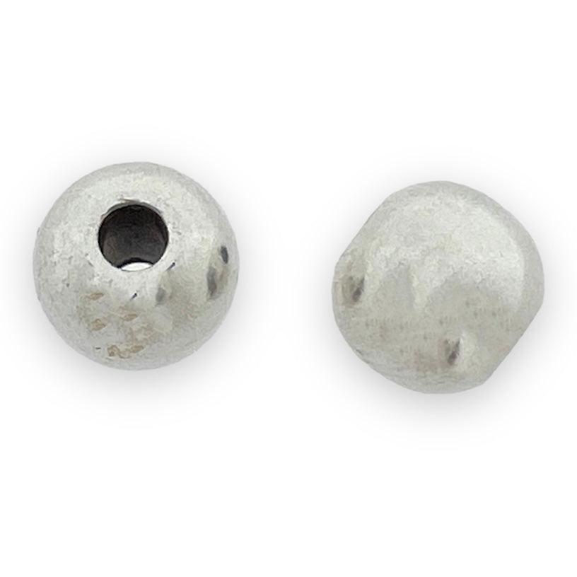 Kraal Ø2,2mm Zilver DQ 8x7,7mm-Kralen-Kraaltjes van Renate