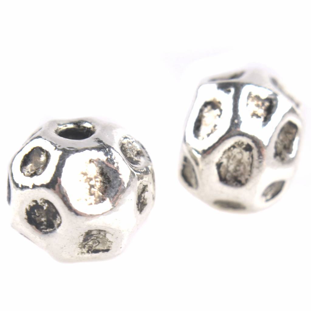 Kraal Ø2mm butsen 9,5x8mm - 3 stuks-Kraaltjes van Renate