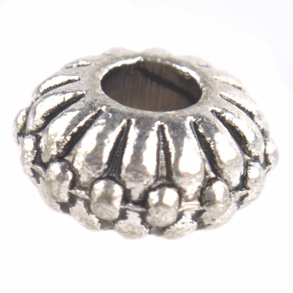 Kraal Ø3,5mm spacer 10x5mm-Kraaltjes van Renate