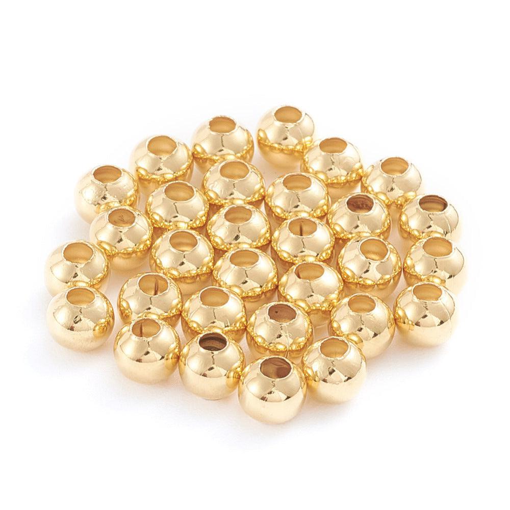Kraal RVS Goud 5x4,5mm Ø1,8mm - 20 stuks-Kralen-Kraaltjes van Renate