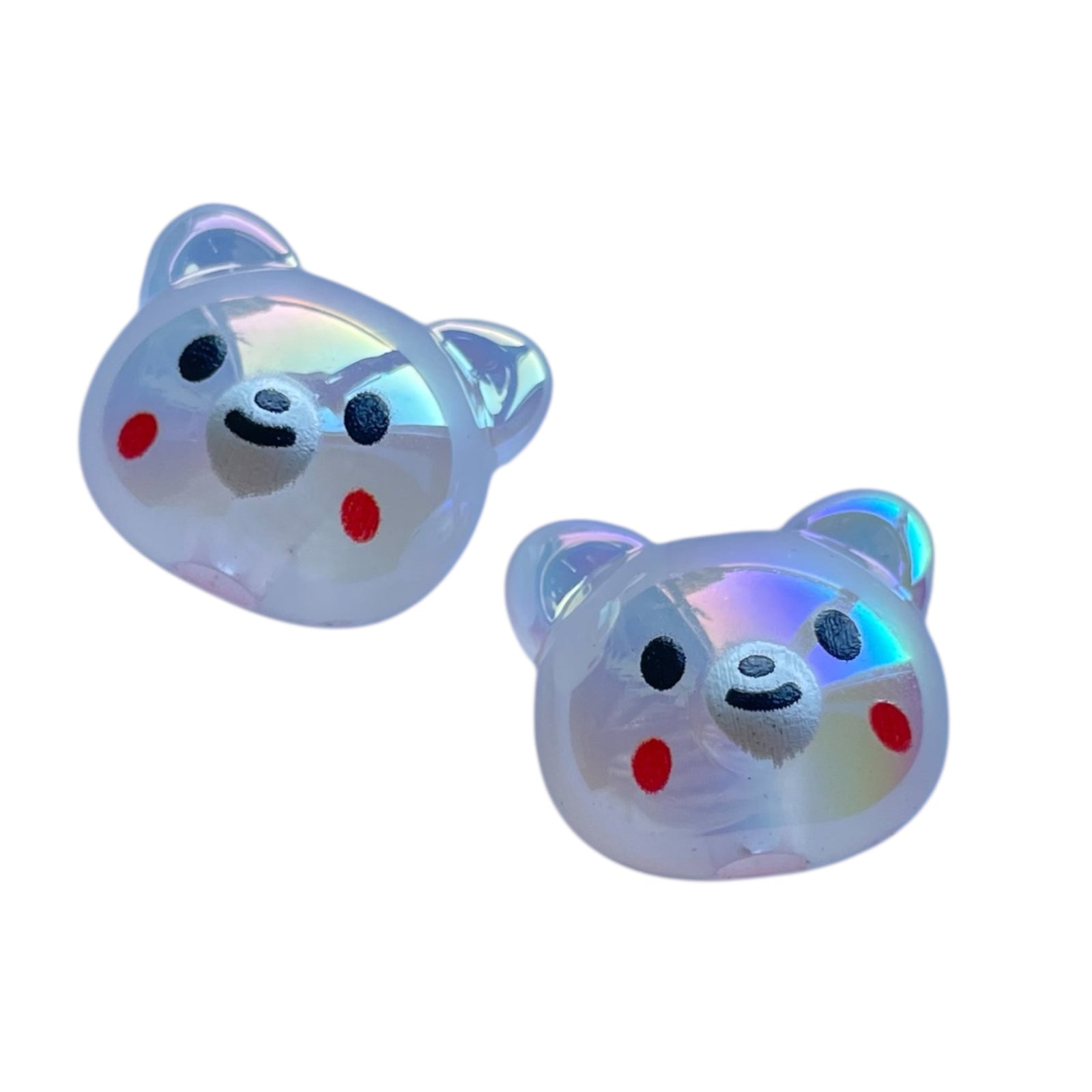 Kraal acryl beer AB lichtroze 16,5mm- per stuk-Kralen-Kraaltjes van Renate