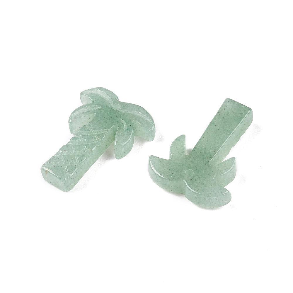 Kraal aventurijn palmboom 27mm- per stuk-Kralen-Kraaltjes van Renate