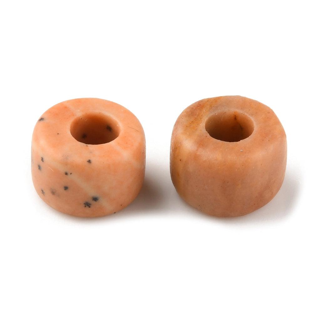 Kraal edelsteen jasper 8x6mm- per stuk-Kralen-Kraaltjes van Renate