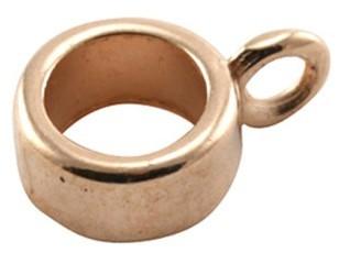 Kraal met oog Ø6mm roségoud DQ 8x4mm-Kraaltjes van Renate