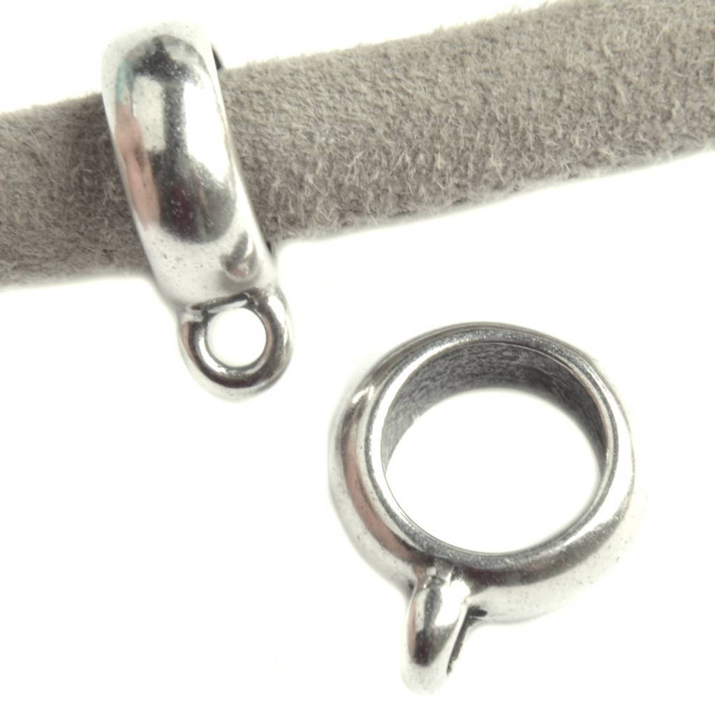Kraal met oog Ø8mm Zilver DQ-Kraaltjes van Renate