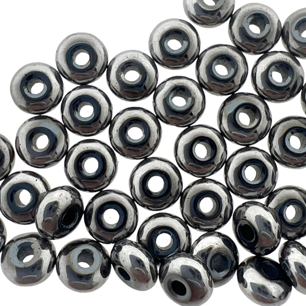 Kraal mini spacer zilver 4mm - 20 stuks-Kralen-Kraaltjes van Renate