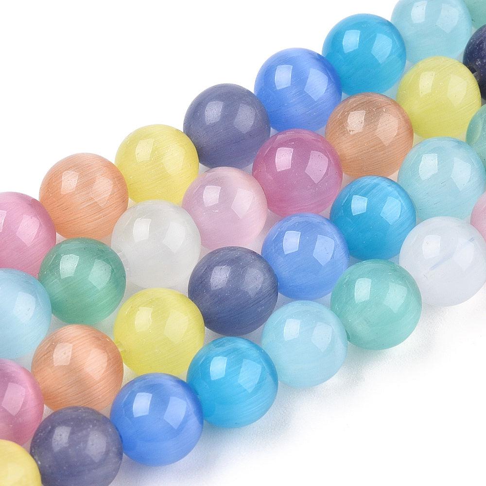 Kralen acryl mix 8mm- per 10 stuks-Kralen-Kraaltjes van Renate