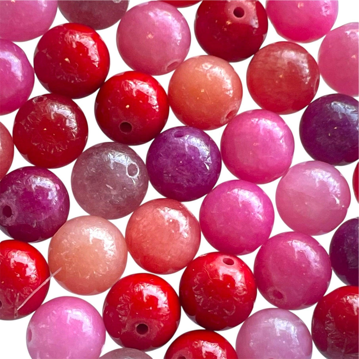 Kralen berry jade 10mm - 38-40 kralen-Kralen-Kraaltjes van Renate