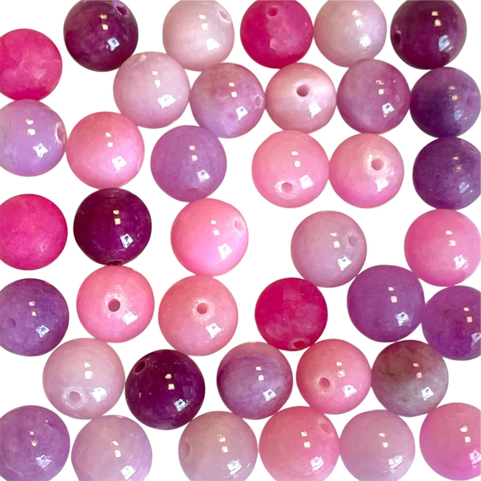 Kralen unicorn jade 10mm - 38-40 kralen-Kralen-Kraaltjes van Renate