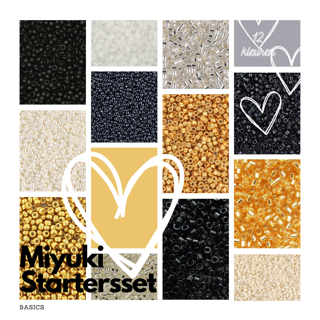 Starters set weven inclusief weefraam - Basic colors-gereedschap-Kraaltjes van Renate