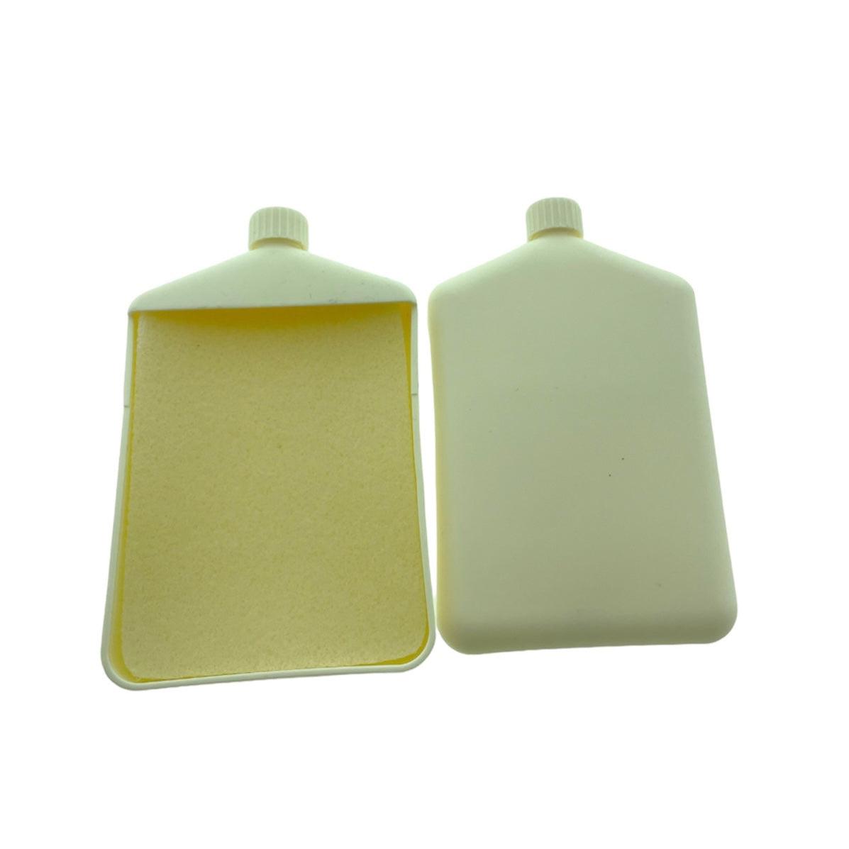 Kralenbakje met teruggiet systeem beige 12x7,5mm-Kralen-Kraaltjes van Renate