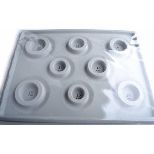 Kralenbord armbanden 35x26cm-Kraaltjes van Renate