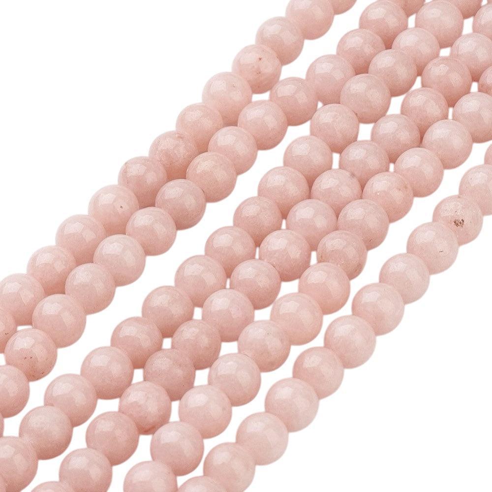 Kralen Facet rondel Zalm Roze 4mm - ±23 stuks-Kralen-Kraaltjes van Renate