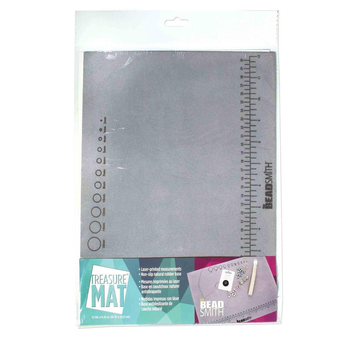 Kralenmat Antislip Grijs 32cm - per stuk-Bedels-Kraaltjes van Renate