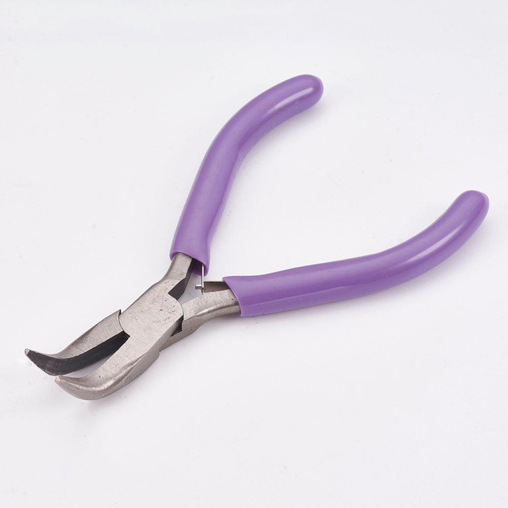 Krombektang paars ±12cm-Gereedschap-Kraaltjes van Renate