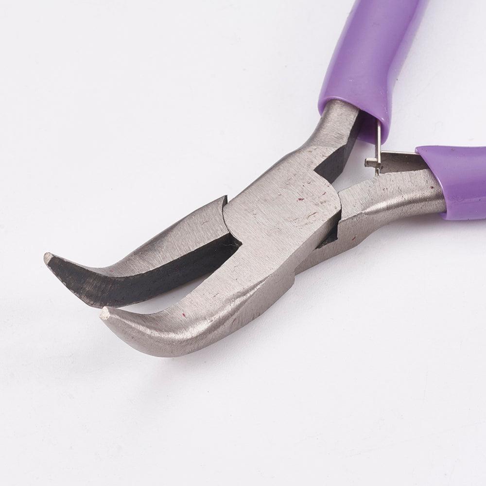 Krombektang paars ±12cm-Gereedschap-Kraaltjes van Renate