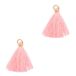 Kwast Gold-bright pink 15mm-Kraaltjes van Renate