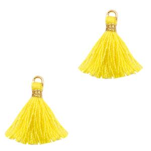 Kwast Gold-freesia yellow 15mm-Kraaltjes van Renate