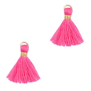 Kwast Gold-hot pink 15mm-Kraaltjes van Renate