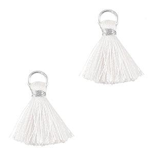 Kwast Silver-White 2cm-bedels-Kraaltjes van Renate