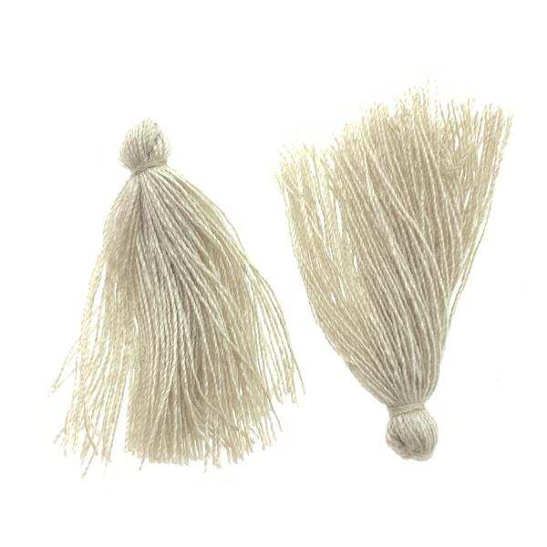 Kwastje Antique White ±25mm-Kraaltjes van Renate