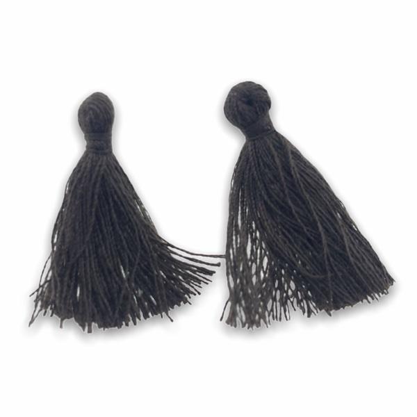 Kwastje Coconut brown ±25mm-Kraaltjes van Renate