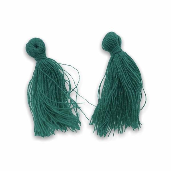 Kwastje Light sea green ±25mm-Kraaltjes van Renate