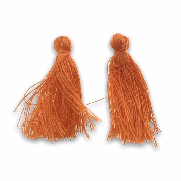 Kwastje Orange ±25mm-Kraaltjes van Renate