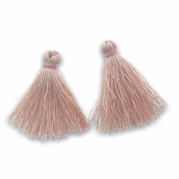 Kwastje Pink ±30mm-Kraaltjes van Renate