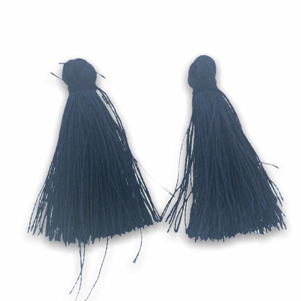 Kwastje Prussian blue ±30mm-Kraaltjes van Renate