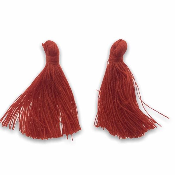 Kwastje Red ±25mm-Kraaltjes van Renate