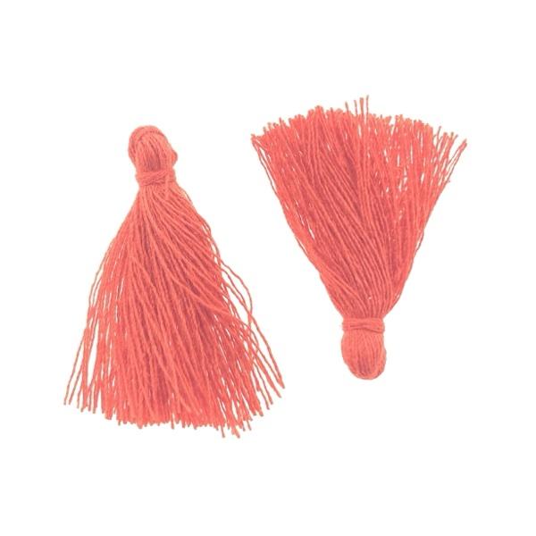 Kwastje Rood ±25mm-Kraaltjes van Renate